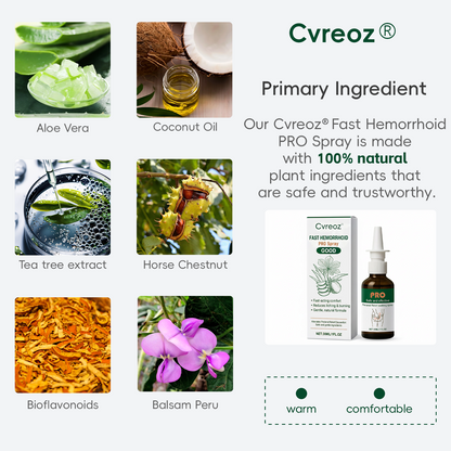 🎁𝙉𝙚𝙬 𝙔𝙚𝙖𝙧 𝙎𝙥𝙚𝙘𝙞𝙖𝙡 𝙊𝙛𝙛𝙚𝙧 | Cvreoz® Fast Hemorrhoid PRO Spray