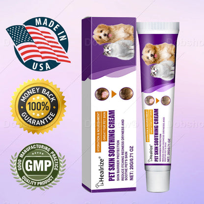𝗛𝗲𝗮𝗹𝗿𝗶𝘇𝗲® 𝗣𝗲𝘁 𝗦𝗸𝗶𝗻 𝗦𝗼𝗼𝘁𝗵𝗶𝗻𝗴 𝗖𝗿𝗲𝗮𝗺