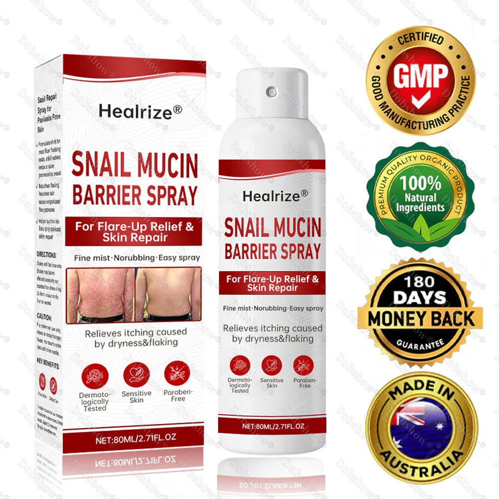 🔥𝙈𝙖𝙧𝙘𝙝 𝙎𝙥𝙚𝙘𝙞𝙖𝙡 𝙊𝙛𝙛𝙚𝙧𝙨 | Healrize® Snail Mucin Barrier Spray for Flare-Up Relief & Skin Repair