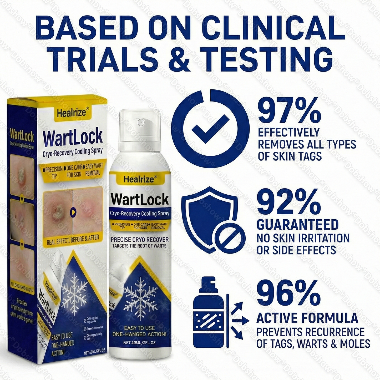 🏅𝙏𝙂𝘼 𝘼𝙥𝙥𝙧𝙤𝙫𝙚𝙙 | Healrize® WartLock Cryo-Recovery Cooling Spray